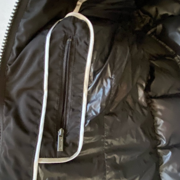 Calvin Klein Womens Black Downfill Puffy Hooded Winter Coat. Sz S - Picture 11 of 16